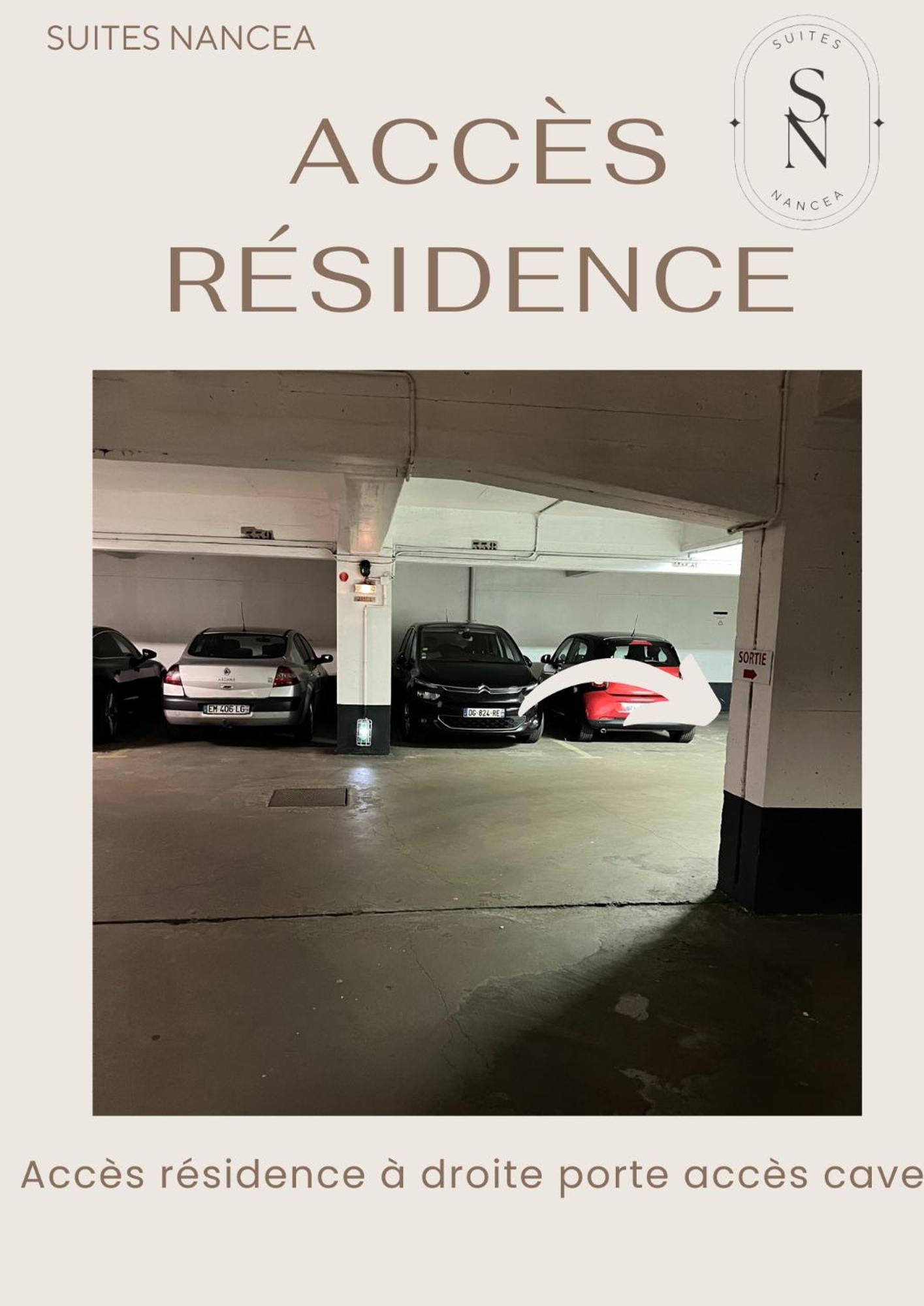 Апартаменты Vue Sur Le Palais - Nancy Gare Congres - Parking - T3 Экстерьер фото